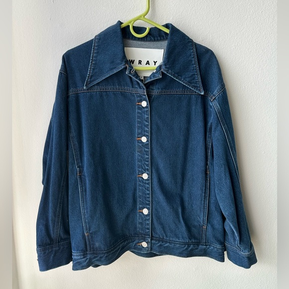 Wray Jackets & Blazers - Wray NYC Dark Blue Denim Jacket